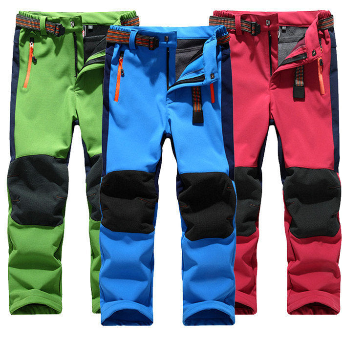 Soft shell ski broek voor kids