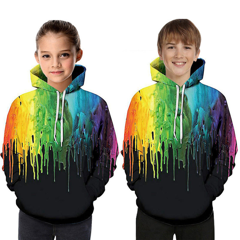 Digitaal geprinte hoodies voor kids