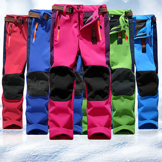 Soft shell ski broek voor kids