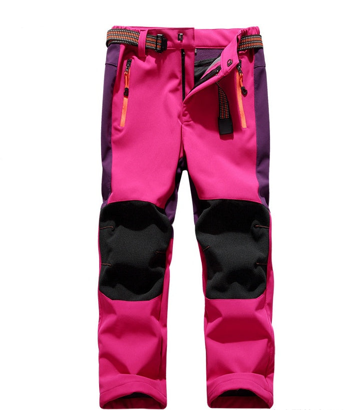 Soft shell ski broek voor kids