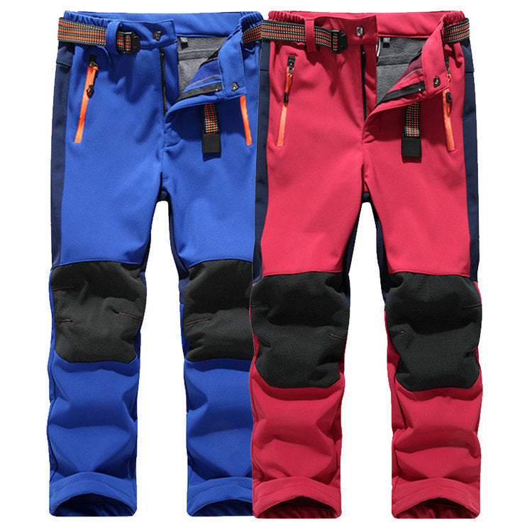 Soft shell ski broek voor kids