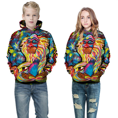 Digitaal geprinte hoodies voor kids