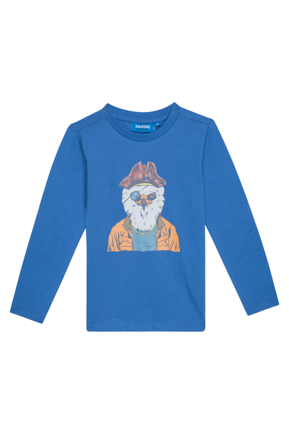 Kenny the owl lange mouw T-shirt