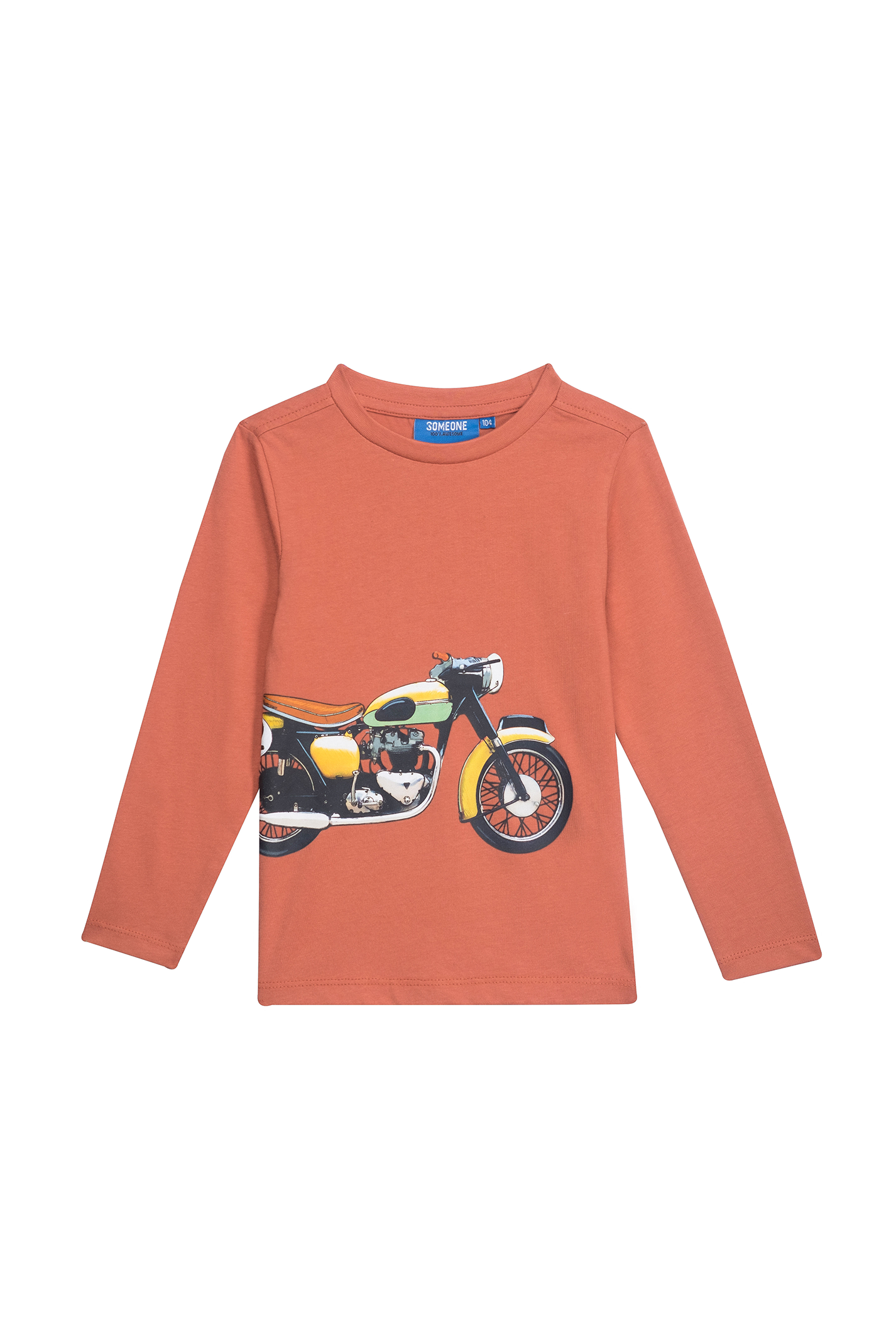 Motor T-shirt lange mouw