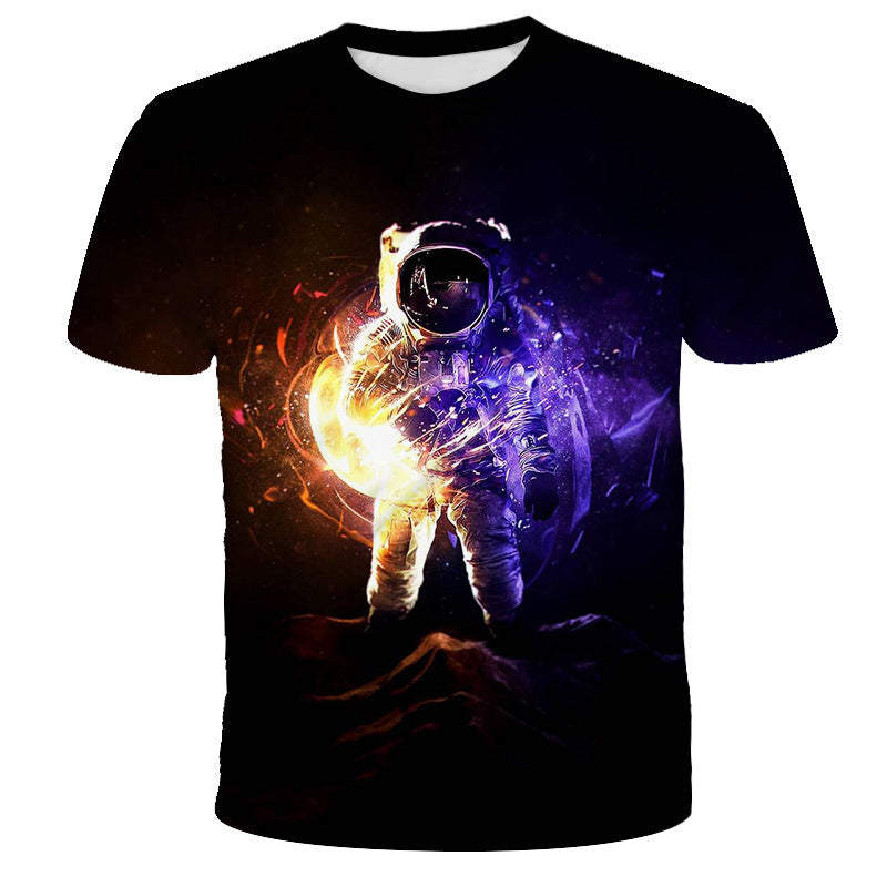 Digital Print Astronaut T-Shirt